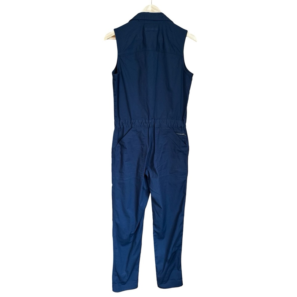 NWT Duluth Trading DuluthFlex Fire Hose COOLMAX Coveralls Navy Sleeveless XS - Picture 5 of 14